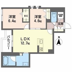 アビタシオン野神の物件間取画像